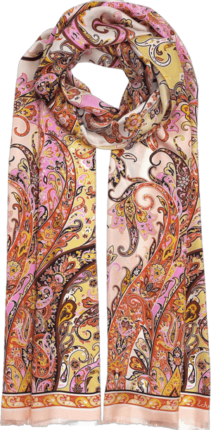 Echo Women's Manor Paisley Silk Oblong Scarf