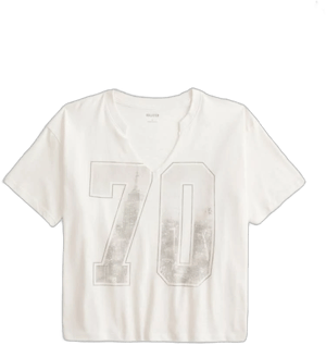 Women's Oversized Notch-Neck NYC Graphic Tee