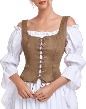 Floral Star Renaissance Corset Top