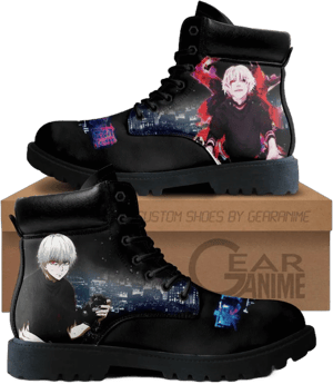 Tokyo Ghoul Ken Kaneki All-Season Leather Boots