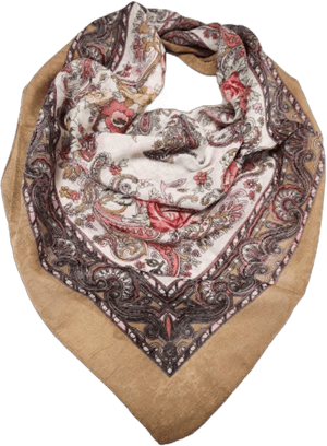 Traditional Polish Folk Head Scarf