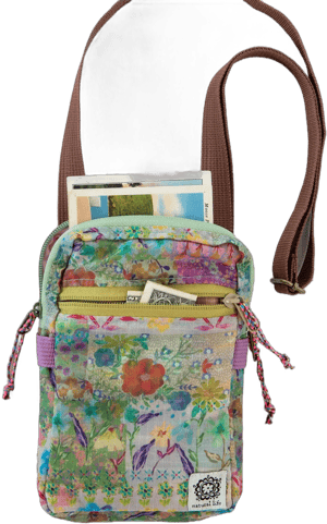 Natural Life 8-in-1 Watercolor Patchwork Crossbody