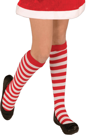 Rubie's Kids Striped Rag Doll Socks