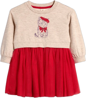 Tucker + Tate Long Sleeve Tutu Dress