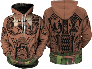 Moana Maui 3D Full Over Print Hoodie