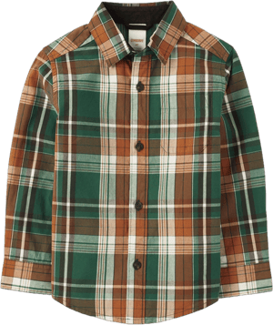 Gymboree Boys Plaid Poplin Button Up Shirt