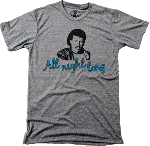 Solid Threads All Night Long Vintage Graphic T-Shirt