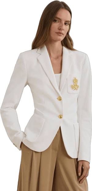 Ralph Lauren Women's Bullion Jacquard Blazer