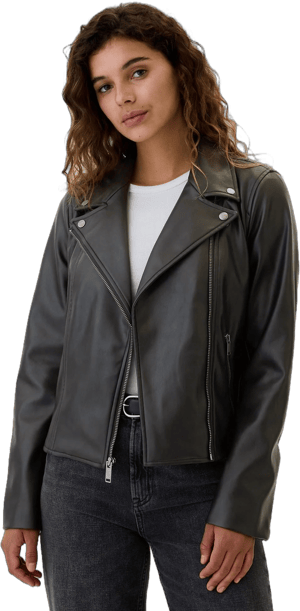 Gap Women's Vegan-Leather Moto Jacket