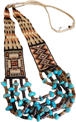 Navajo Turquoise and Beaded Rugs