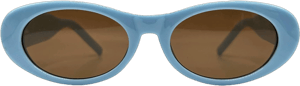 Lucy Round Vintage-Inspired Sunglasses