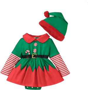 Gupgi Baby Girls Elf Dress