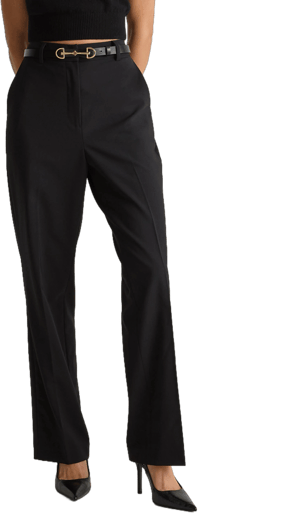 Quince Women's Italian Wool Straight Leg Pants