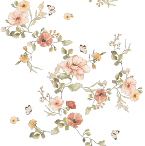 DEKORNIK Floral Vintage Wallpaper