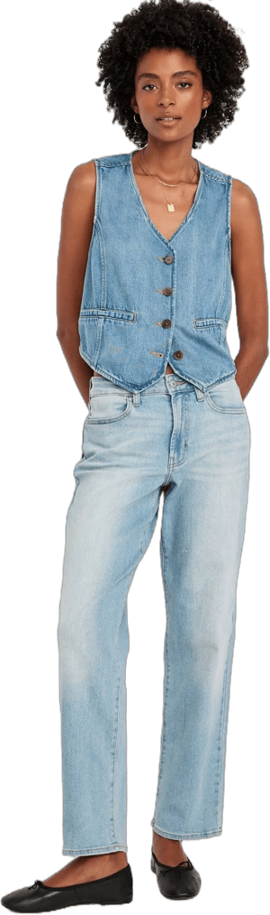 Old Navy Women's High-Waisted Wow Loose Jeans