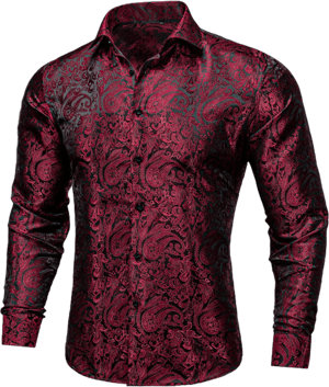 Sophgent Paisley Silk Shirt