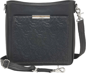 Gun Goddess Distressed Buffalo Crossbody Gun Purse