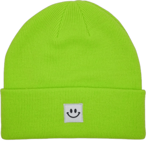 MaxNova Knit Beanie Hat with Smile Face