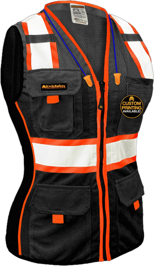 Black Widow Women's Safety Vest