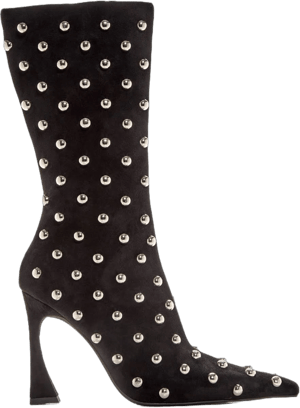 Jeffrey Campbell Women's Fancy Suede Dome Stud Boots