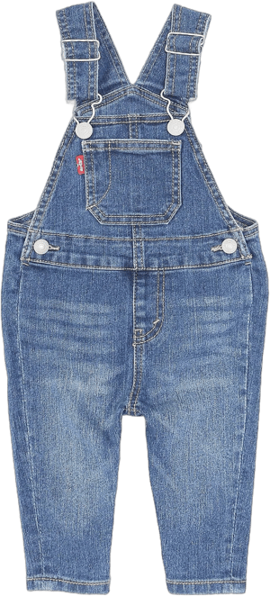 Levi's Baby Boys Stretch Denim Overalls