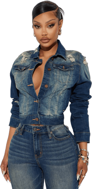 Fashion Nova Kelly Denim Jacket