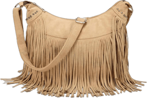 Dora & Liz Women's Vintage Suede Crossbody Hobo Bag