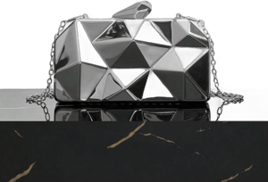 Asymmetric Geometric Evening BAG