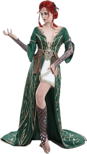 Sorceress Cosplay Dress Robe