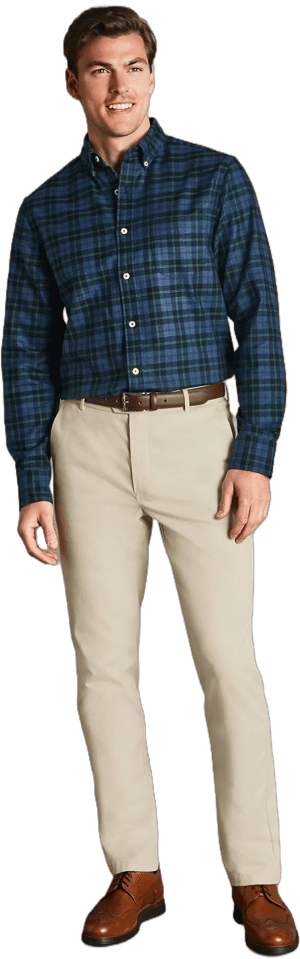 Charles Tyrwhitt Men's Ultimate Non-Iron Chino Pants