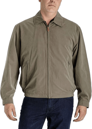 London Fog Men's Microfiber Golf Jacket