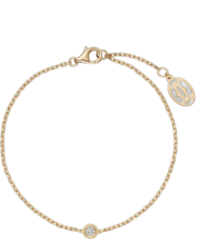 Cartier D'Amour Yellow Gold Diamond Bracelet