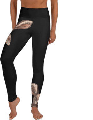 Women's Bunny Whimsy Fit Yoga Leggings