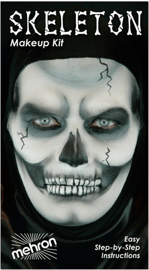 Mehron Skeleton Makeup Kit