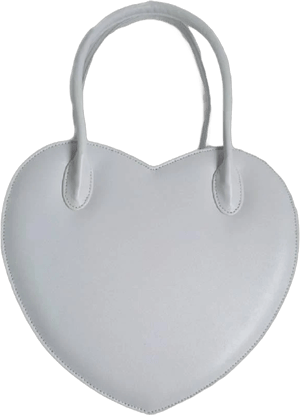 GK-O Women's Heart Shaped PU Handbag