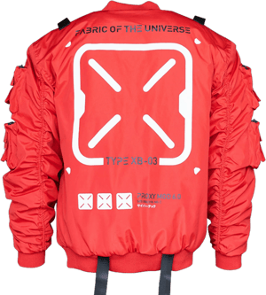 Fabric of the Universe Techwear Graphic Bomber Jacket