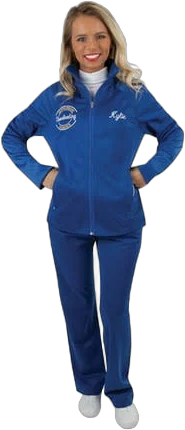 Cheer Women's Fantastic Royal Warm-Up Jacket