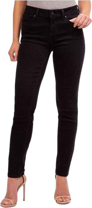 Jordache Women's Mid Rise Skinny Jeans