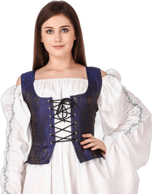 Renaissance Brocade Bodice