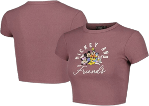 Mickey & Friends Classic Pals Cropped T-Shirt