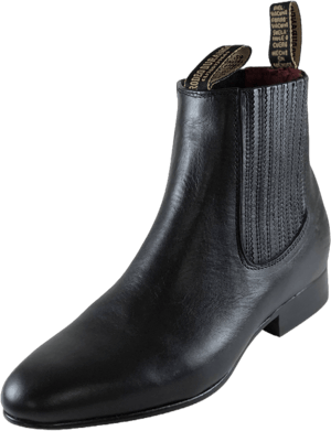 Leather Sole Botin Charro