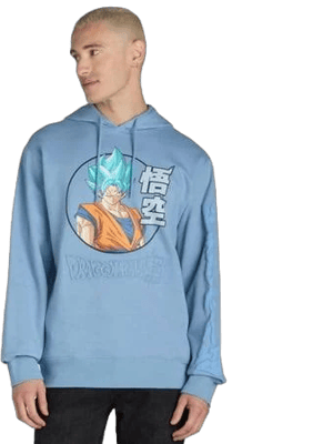 Dragon Ball Z Men's Graphic Hoodie Sweatshirt