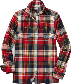 Duluth Trading Company Women's Free Swingin' Flannel Shirt