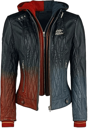 Harley Daddy's Monster Suicide Squad Quilted Leather Jacket