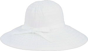 San Diego Hat Company Women's Ribbon Large Brim Hat