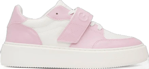 Ganni Pink & White Sporty Sneakers Women