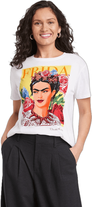 Frida Kahlo By Jerry Leigh Frida Kahlo T-Shirt Women’s S