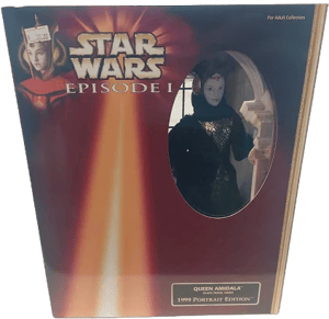 Star Wars Episode I Queen Amidala Black Travel Gown 1999 Portrait Edition