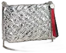 Estelle Woven Clutch by Clare V. in Silver at Anthropologie