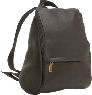 Le Donne Leather U-Zip Mini Backpack